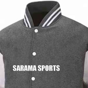 Chaqueta Universitaria Personalizada con Logotipo Bordado y Sublimado, Chaqueta de Béisbol para Hombre - Product Image 5