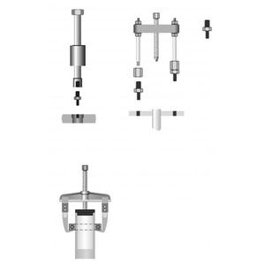 Gedore Extractores de Engranajes con Almohadillas de Presión para Husillos - Product Image 4