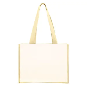 Borsa Shopper Personalizzata in Cotone e Juta Saluzzo, Borse Promozionali Personalizzabili - Product Image 3