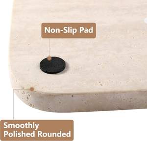 Plateau de vanité rectangulaire en céramique, abstrait, pour le comptoir de la salle de bain et l'organisation de la commode, pour les bijoux et les parfums - Product Image 5