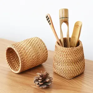 ตะกร้าหวายเก็บของตกแต่งบ้าน Sisu Handicraft - Product Image 5