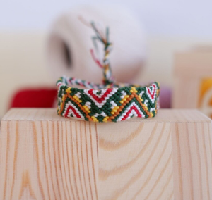 Friendship <b>Bracelet</b> or Anklet Chevron - Colorful - <b>String</b> - Trendy - *CUSTOMIZABLE* - Product Image 1
