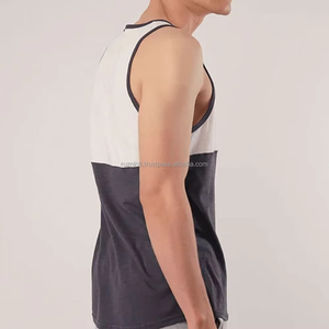 <b>Men</b> Bodybuilding <b>Stringer</b> Tank Top Cotton Polyester Gym <b>Vest</b> Muscle Fit Workout Training Apparel Wholesale - Product Image 5