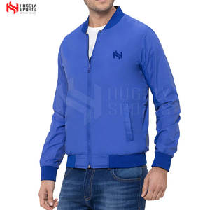 Chaqueta de bombardero de hombre de secado rápido al por mayor para la venta en línea chaqueta de bombardero hecha de poliéster a precio barato - Product Image 1