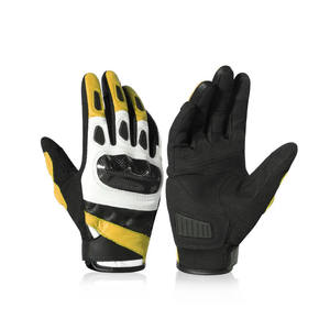 Gants de motocross Gants de course en cuir Gants de motocross personnalisés respirants et antidérapants pour l'équitation - Product Image 1