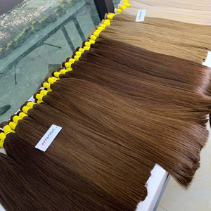 Haute qualité 26 pouces couleur claire vietnamien brut Extensions de cheveux humains soyeux droite vague naturelle expédition rapide grande vente en gros - Product Image 1