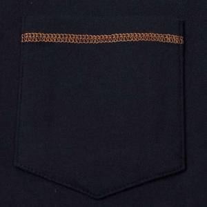 Polos de manga corta para hombre, colores personalizados, 100% algodón con bolsillos reales - Product Image 6