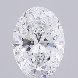 GI GIA Certified Lab Diamond D VVS Color 1CT 1.3CT 2CT 3CT Corte ovalado Suelto CVD Laboratorio sintético Fabricación de diamantes cultivados - Product Image 1