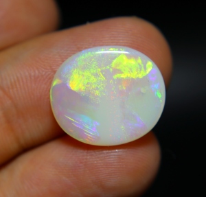 โอปอลออสเตรเลียทรงหลังเบี้ย หลายสี โอปอลออสเตรเลียแท้ โอปอลธรรมชาติ  หินหลวมสำหรับทำเครื่องประดับ - Product Image 2
