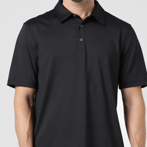 Camiseta Polo de algodón 100% para hombre, patrón sólido, nuevo diseño, tejido antiarrugas, moda informal, manga corta, veraniego, OEM - Product Image 6