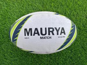 Logo de club personnalisé Ballon de rugby pleine grandeur 5 Match en caoutchouc de haute qualité - Product Image 5