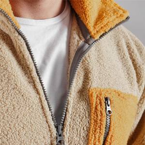 Unisex Sherpa <b>Fleece</b> <b>Jacket</b> - <b>Thick</b>, Soft, and Warm, Perfect for Cold Weather and Outdoor Exploration - Product Image 2