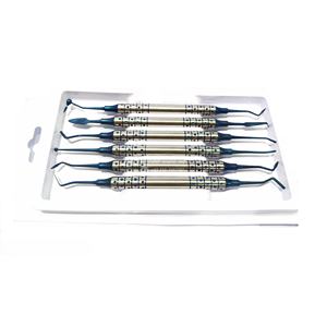 Ciseaux chirurgicaux en acier inoxydable de qualité supérieure, lame droite, avant-arrière, LM Arte, style LM, ensemble de cassettes, 5 pièces, durables - Product Image 3