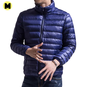 Chaqueta acolchada cálida con logotipo personalizado negro Premium de invierno para hombre, chaquetas acolchadas personalizadas de alta calidad para niños, Invierno duradero a la moda - Product Image 6