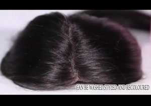 Extensions de cheveux humains vierges Remy 100% naturels, qualité supérieure, ondulés raides, pour tête entière, origine Inde, résistants à la chaleur, cheveux uniques - Product Image 4