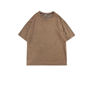 Camiseta de algodón con gráfico de lavado ácido para hombres y mujeres, ropa de calle, camiseta de lavado ácido para hombres y mujeres, camiseta para hombres - Product Image 1