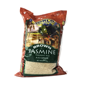 Recetas mundiales Arroz fragante de jazmín integral 1kg 2kg 5kg 10kg Pa/PE Bolsa Bopp de fabricante directo-Stephen WA + 84-857047123 - Product Image 1