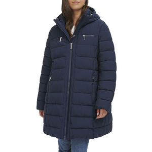 Vêtement d'hiver maxi isolé pour femmes, fournisseur en gros, canal de vente en gros, vêtements rembourrés en duvet sur mesure, approvisionnement international - Product Image 5