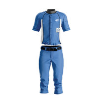 Uniforme de baseball pour homme adulte, haute qualité, respirant, séchage rapide, 100% polyester, faible MOQ, prix abordable pour vêtements de sport
