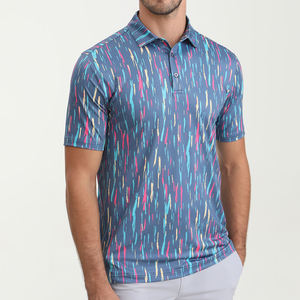 Polo de hombre recién llegado al por mayor camisetas polo Golf manga corta algodón poliéster LICRA bolsillo personalizadas para hombre - Product Image 2