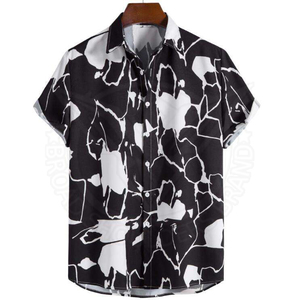 เสื้อเชิ้ตผู้ชายพิมพ์ลายดอกไม้พิมพ์ลายอโลฮาพิมพ์ลายดอกไม้พิมพ์ซับลิเมชันลายชนเผ่าเสื้อมีกระเป๋าตามสั่งสำหรับฤดูใบไม้ผลิฤดูร้อน - Product Image 3