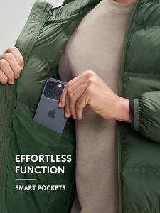 Nouvelles conceptions, vente en gros, veste matelassée personnalisée avec logo, veste d'hiver chaude pour hommes, style streetwear de haute qualité, toutes les tailles disponibles, fermeture éclair - Product Image 6