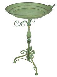 แท่นวางเครื่องให้อาหารนกทำจากโลหะมีขาตั้งสำหรับตกแต่งลานอาบน้ำนกดีไซน์หรูหรา - Product Image 5