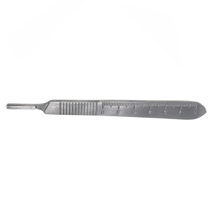 Manche de scalpel chirurgical médical en acier inoxydable réutilisable, instrument de chirurgie orthopédique vétérinaire avec étiquette privée - Product Image 4