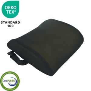 Personnalisable Ergonomique 32*34 cm Mousse à Mémoire Coussins De Massage De Voiture Réglable Maille Dos Chaise Coussins Assis Avion Voyage <span class=keywords><strong>Lo</strong></span> - Product Image 2