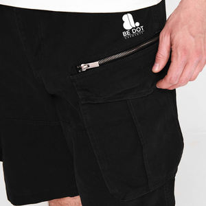 High Quality Men High Street Style Solid Cargo Shorts Breathable <b>Eco</b> Friendly Quick Dry Plain Dyed Polyester Cotton OEM - Product Image 6