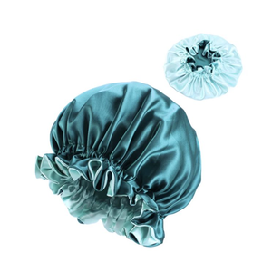 Prix de Gros Bonnets de Nuit en Satin Unisexe Double Couche à Logo Personnalisé en Jersey Floral avec Boucle Ajustable (Origine BD) - Product Image 2