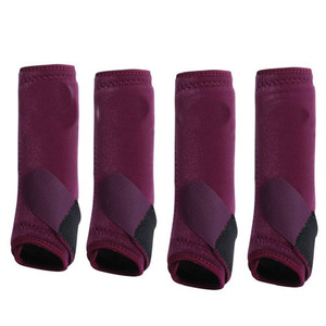 Botas de tendón de Medicina de caballo sublimadas 2025 con neopreno/material de cuero Euro Cavall Industries - Product Image 6