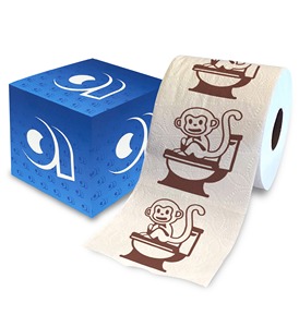 Rouleau de papier toilette 4 plis imprimé coloré de qualité supérieure doux et confortable parfait pour les familles livraison rapide - Product Image 4