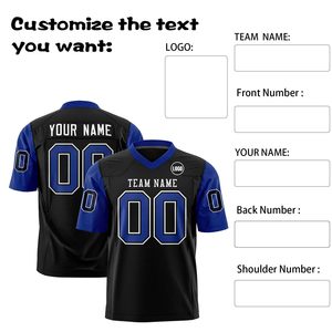 Totalmente personalizable sublimación camisetas de fútbol americano 100% poliéster juego camisetas de fútbol americano - Product Image 4
