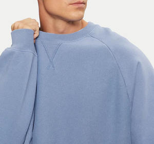 Sudadera con capucha de algodón de peso pesado Sudadera con capucha gruesa para hombre - Product Image 2