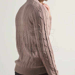 Pull en laine épaisse pour homme, pull chaud et élégant pour l'hiver, pull tendance pour homme, pull doux et chaud, vêtements décontractés - Product Image 3