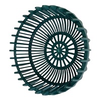 Pots de haute qualité en plastique PP noir pour plantes d'orchidées, fournitures de jardin zen asiatiques, logo personnalisé, nouvelle production pour usage domestique - GL-B30