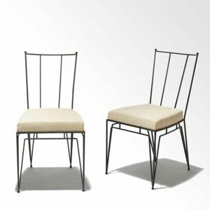 Chaise moderne en métal de style ferme avec un attrait luxueux haut de gamme et un revêtement durable anti-rayures pour une utilisation durable - Product Image 2