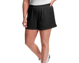 Pantalones cortos personalizados para mujer, de malla lisa, para entrenamiento en gimnasio, baloncesto, con etiqueta privada, venta al por mayor - Product Image 6
