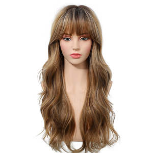 Loni-Best Seller DWY MiraScalp Long Wave Versatile for Babe Light Glueless Synthetic <b>Wig</b> 14 Inches High Quality Lace Transparent - Product Image 4