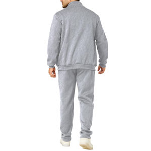 Ensemble de survêtement pour hommes de qualité supérieure, taille plus, respirant, décontracté, pour l'hiver, pour les athlètes et les séances de gym - Product Image 2