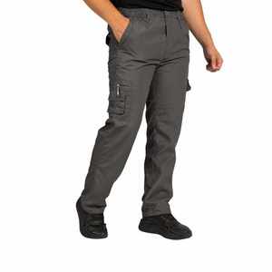 High Quality Anti-Wrinkle Plain Dyed <b>Man</b> Trouser Summer Cotton <b>Stretch</b> Casual Pants Loose Elastic Waist Jogger Trousers for <b>Men</b> - Product Image 2