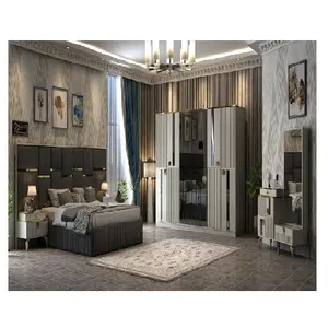 Asel Hotel Schlafzimmer-Sets Schlafzimmer-Set Luxusmöbel modern und günstig Möbel Schlafzimmer-Sets Großformat