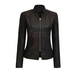 Veste en cuir pour femme au meilleur prix Veste en cuir de qualité supérieure Veste en cuir confortable à vendre - Product Image 1
