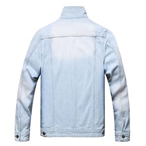Vestes pour hommes en denim à impression personnalisée de haute qualité OEM nouvelle mode veste de style formel pour homme vestes d'hiver 100% coton pour homme - Product Image 2