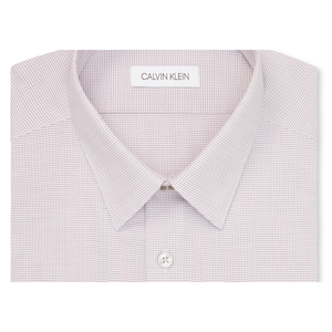 Camicia Oxford da uomo Calvin Klein Infinite Color tinta unita rosa - Taglia 17-17 12 32-33 - Product Image 2