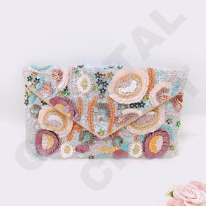 More Veuve please Custom Beaded Party Clutch Evening Bag Designer Ladies Shoulder Bags Luxury Purses and Handbags Parties - Product Image 3