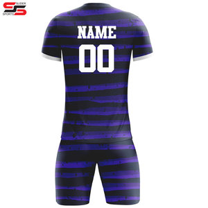 Maillot de football pour enfants maillot de football personnalisé pour garçon ensemble uniforme de football en polyester uniforme de football respirant pour les enfants - Product Image 6