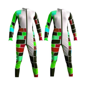 Traje de Neopreno de 3mm de Cuerpo Entero, Manga Larga, Cierre Frontal, Traje de Buceo de una Pieza para Surf y Moto Acuática - Product Image 3