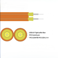 Cables Simplex para Patch Cord Duplex 3mm 2mm Fibra 1 2 4 Core OM2 OM3 OM4 OM5 LSZH PVC SC ST LC APC UPC Cable de fibra óptica